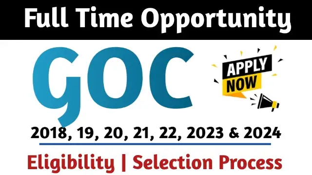GOC Recruitment Drive 2023