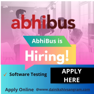 AbhiBus is Hiring for QA Engineer (Fresher) | Software Testing Jobs