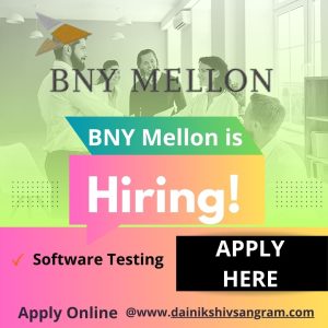 The Bank of New York Mellon Corporation is Hiring for Quality Assurance Engineer | Software Testing Jobs