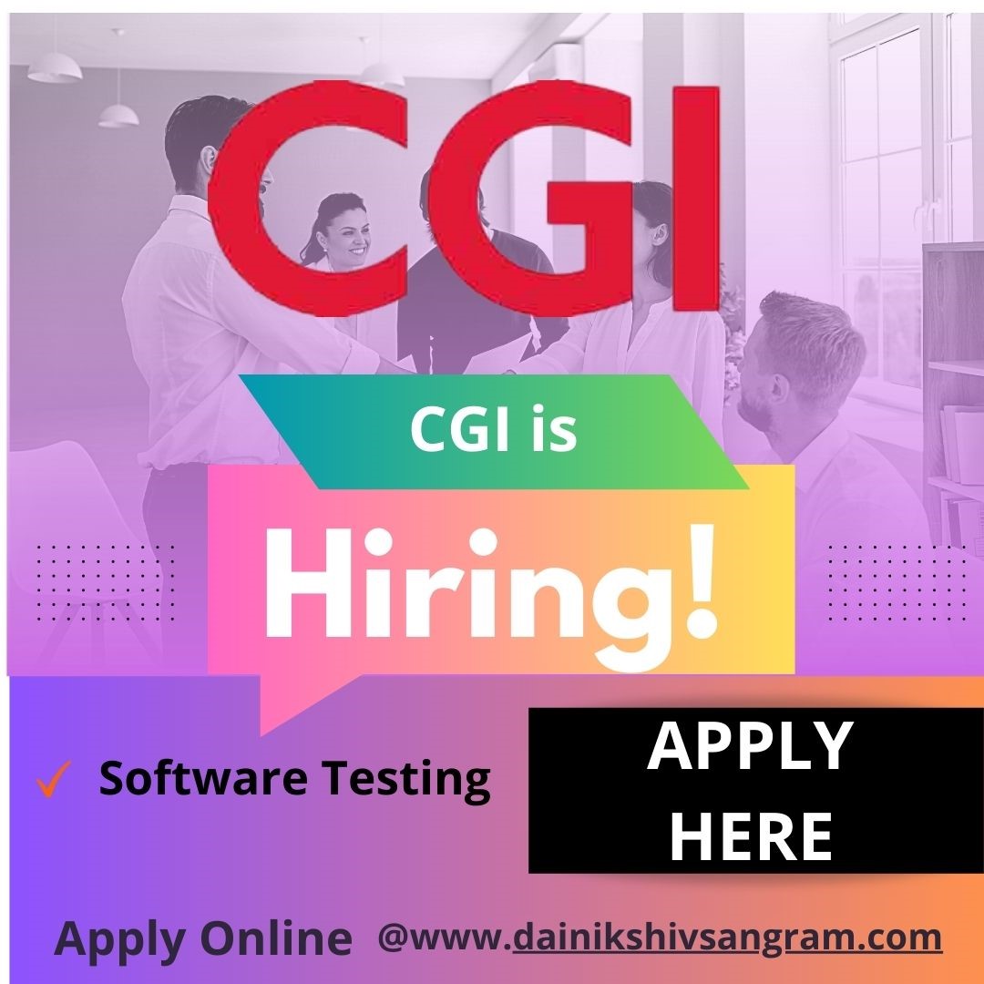 CGI is Hiring for QA Automation Tester | Software Testing Jobs