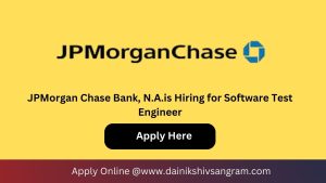 JPMorgan Chase Bank, N.A. is Hiring for Automation Test Engineer | Software Testing Jobs