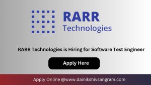 RARR Technologies is Hiring for Manual Tester | Remote Job | Software Testing Jobs