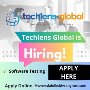 Techlens Global is Hiring for Manual Testing - Work from Home - Fresher | Software Testing Jobs