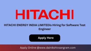 HITACHI ENERGY INDIA LIMITED is Hiring for Quality Engineer | Software Testing Jobs
