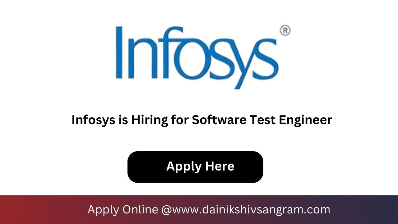Infosys is Hiring for IT Testing | Software Testing Jobs