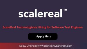 ScaleReal Technologies is Hiring for Quality Analyst | Work from Home | Software Testing Jobs
