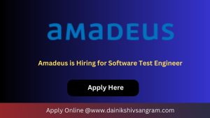 Amadeus is Hiring for QA Engineer | Software Testing Jobs