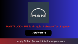 MAN TRUCK & BUS is hiring for Software Test Engineer