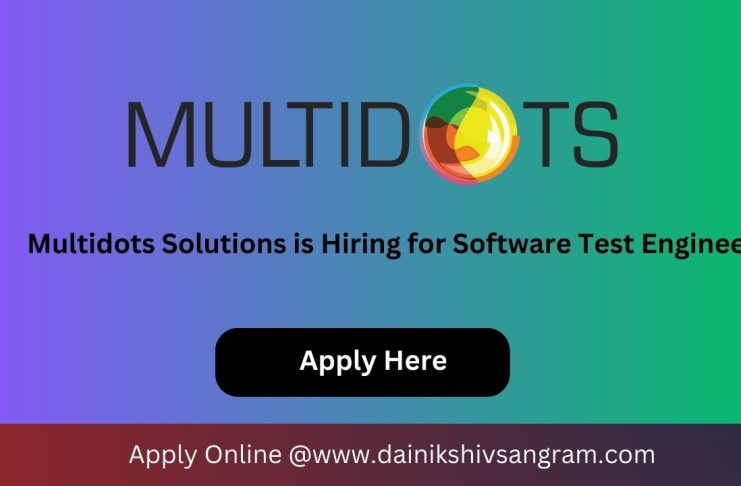 Multidots Solutions is Hiring for QA Engineer | Software Testing Jobs