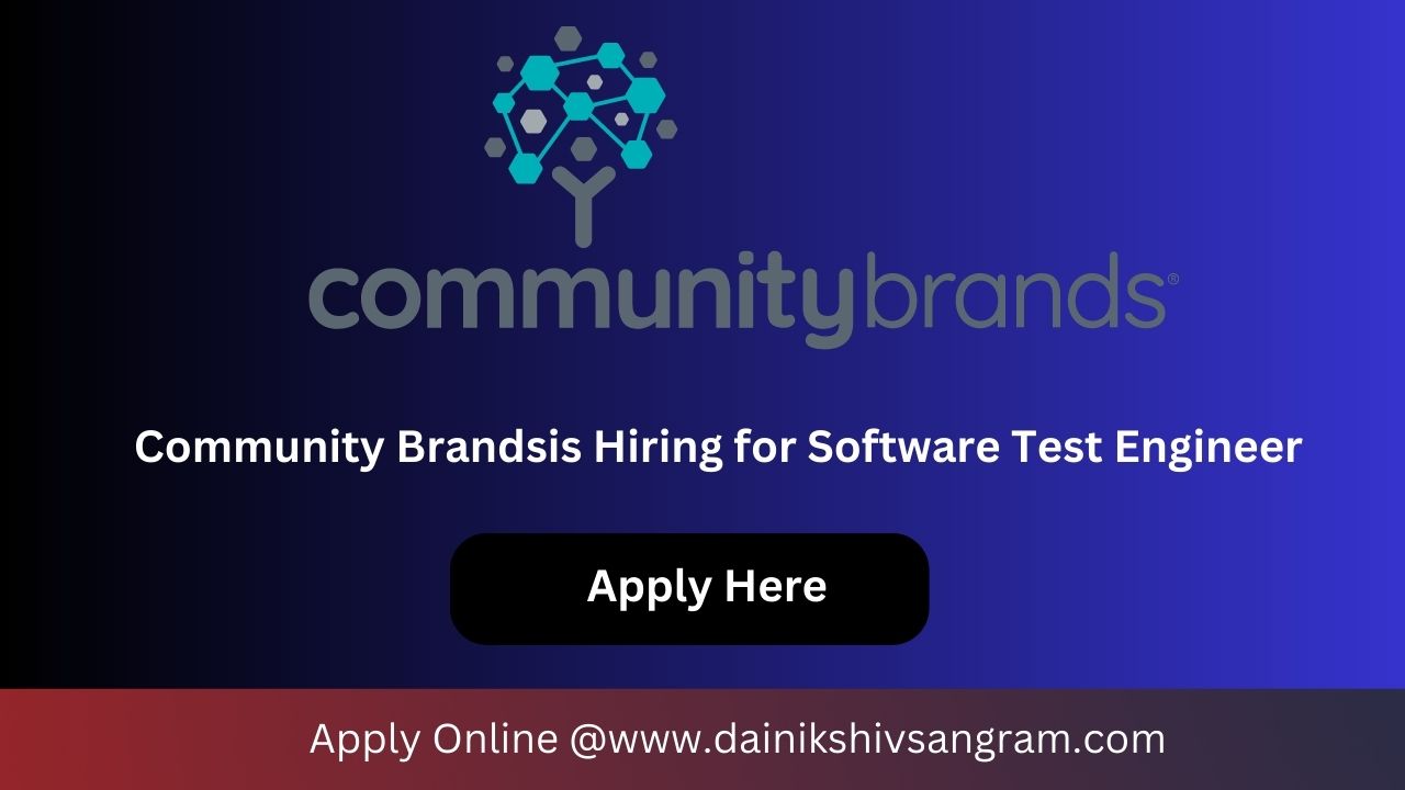 Community Brands is Hiring for QA Engineer | Software Testing Jobs