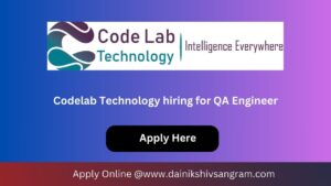 Codelab USA is hiring for QA Engineer