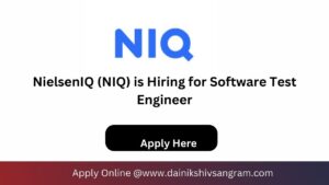 NielsenIQ (NIQ) is Hiring for Test Analyst- Remote Job | Software Testing Jobs. Exp.3