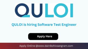 Exciting Opportunity: Quloi is Hiring for QA Engineer- Fresher Job| Software Testing Jobs. Exp.3-5