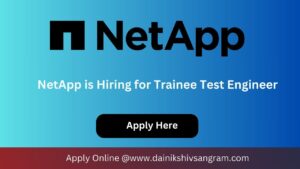 Exciting Opportunity: NetApp is Hiring for QA Software Engineer | Software Testing Job. Exp. 4-6