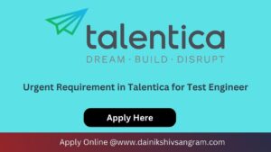 Talentica Software is Hiring for Manual + Automation Tester | Software Testing Jobs