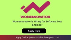 Womennovator is Hiring for Automation Tester | Software Testing Jobs