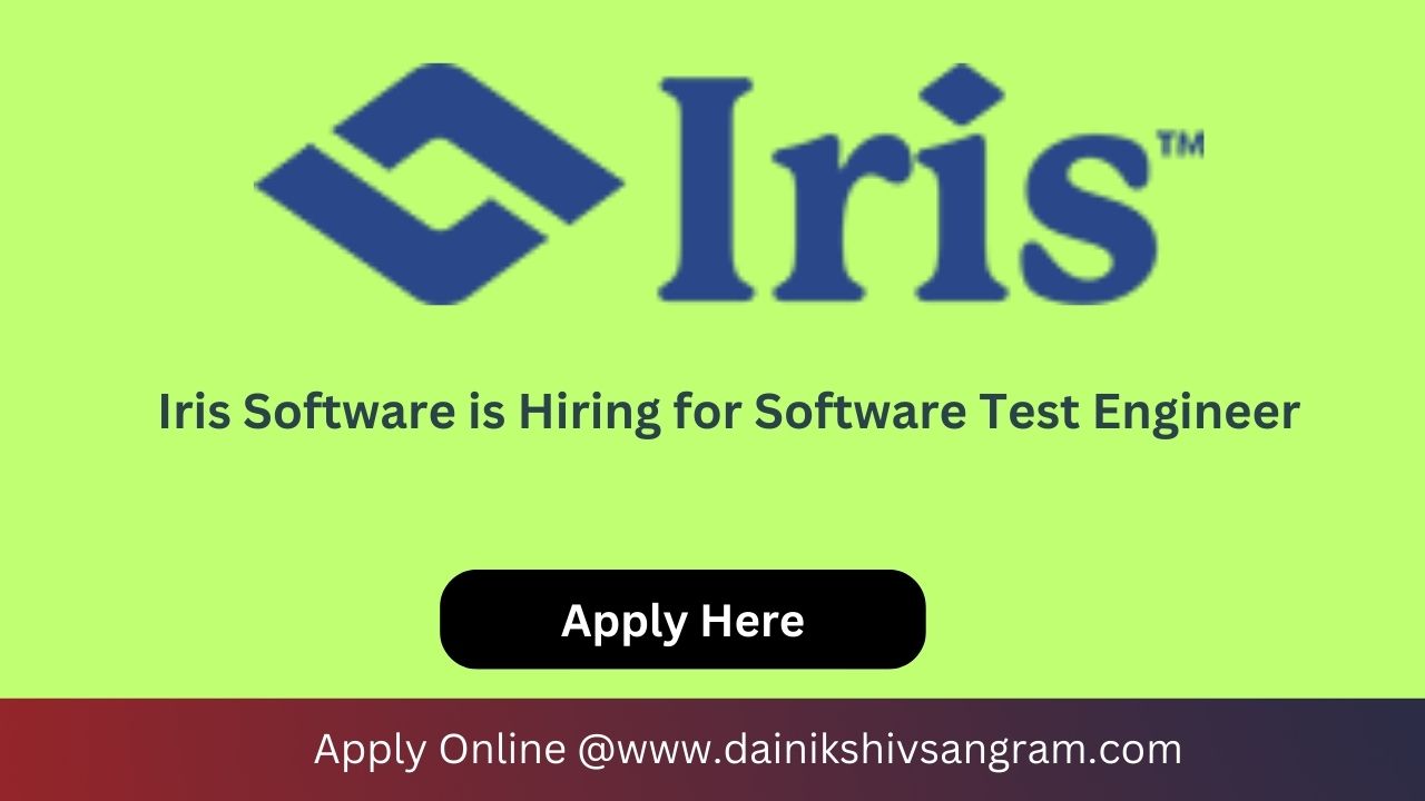 Iris Software is Hiring for Performance Testing Lead | Software Testing Jobs