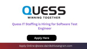 Quess IT Staffing is Hiring for Automation Test Engineer