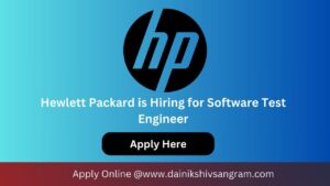 Hewlett Packard is Hiring for Automation Quality Assurance Engineer