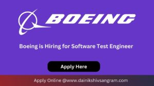Boeing is Hiring for Associate Test and Evaluation Engineer