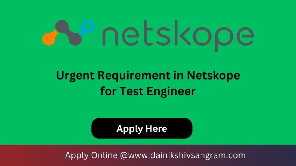 Exciting Opportunity Netskope is Hiring for Staff Software Development