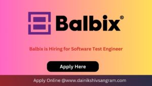 Balbix is Hiring for Automation Test Engineer | Exp.2+Years