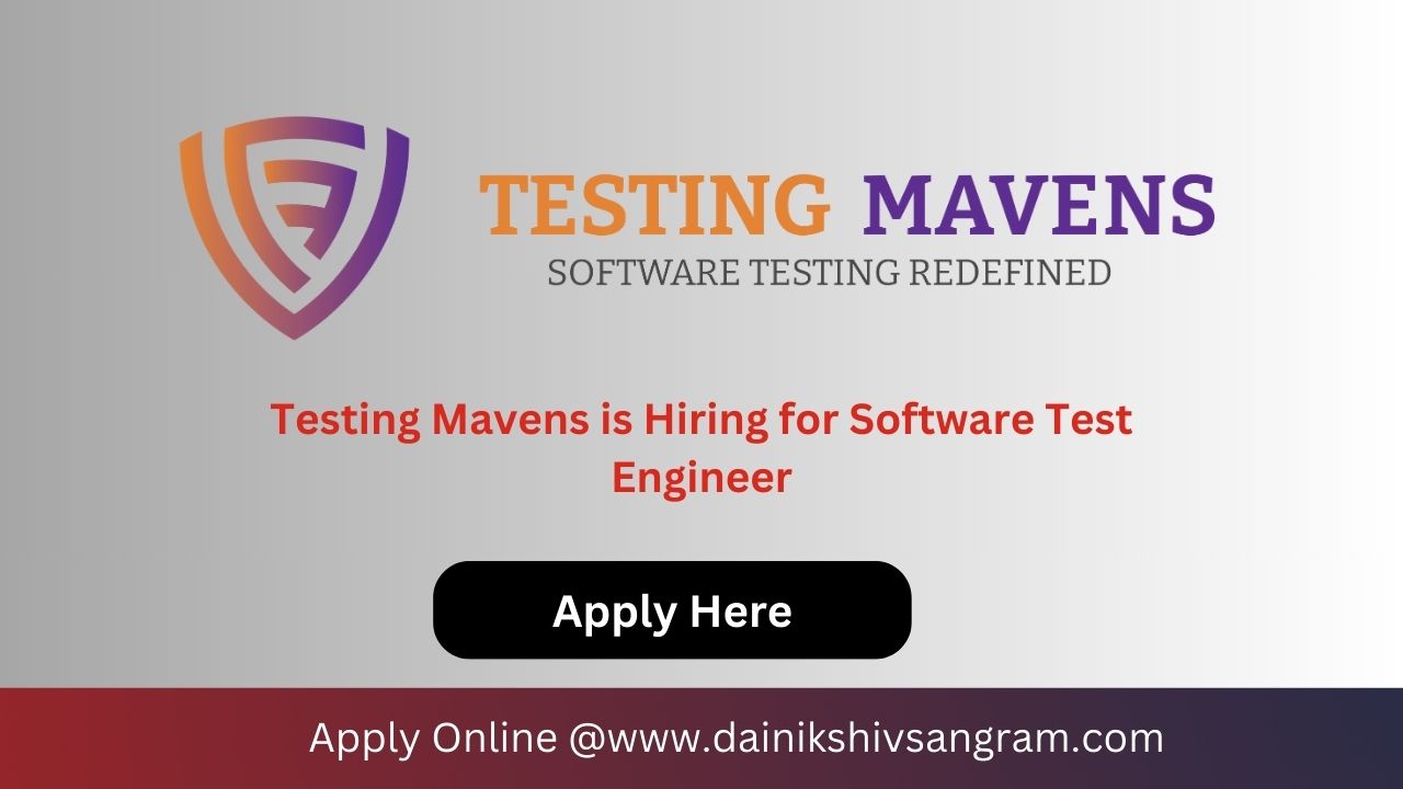 Testing Mavens is Hiring for Automation Engineer | Exp. 2+ years