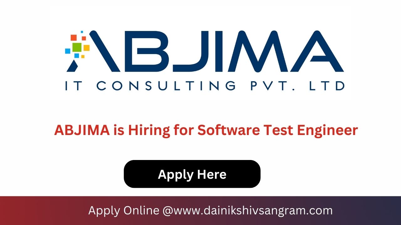ABJIMA is Hiring for QA Analyst / Software Tester | Fresher Job