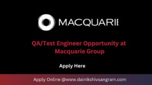 Hybrid Test Analyst Role – Macquarie Group