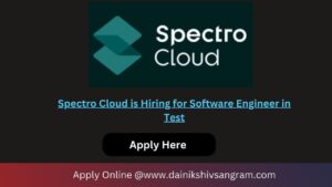 Spectro Cloud is Hiring for Software Engineer in Test