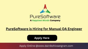 PureSoftware is Hiring for Manual QA Engineer