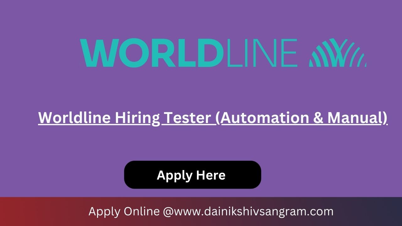 Worldline Hiring Tester (Automation & Manual)