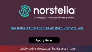 Norstella is Hiring for QA Analyst | Remote Job