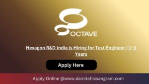 Octave is Hiring for Test Engineer | 1–3 Years