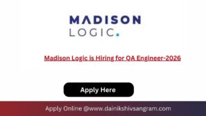 Madison Logic is Hiring for QA Engineer-2026