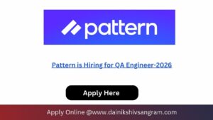 Pattern is Hiring for QA Engineer-2026