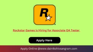 Rockstar Games is hiring an Associate QA Tester in Bengaluru. This role focuses on gameplay testing, identifying bugs, and ensuring high-quality gaming experiences across platforms. You’ll be testing real game builds (likely AAA titles), reporting issues, and collaborating with developers to improve overall gameplay quality.