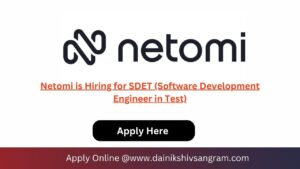 Netomi is Hiring for SDET (Software Development Engineer in Test)